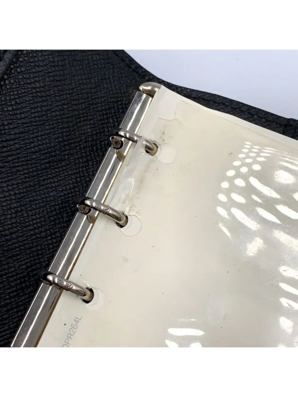 Louis Vuitton Epi Agenda PM Leather Black Notebook Cover